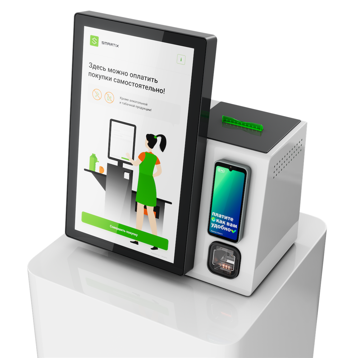 Касса самообслуживания TOUCHPLAT SC-30