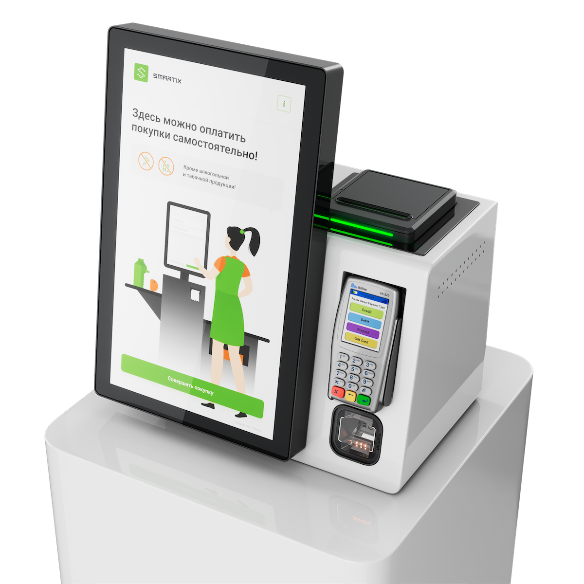 Касса самообслуживания TOUCHPLAT SC-30