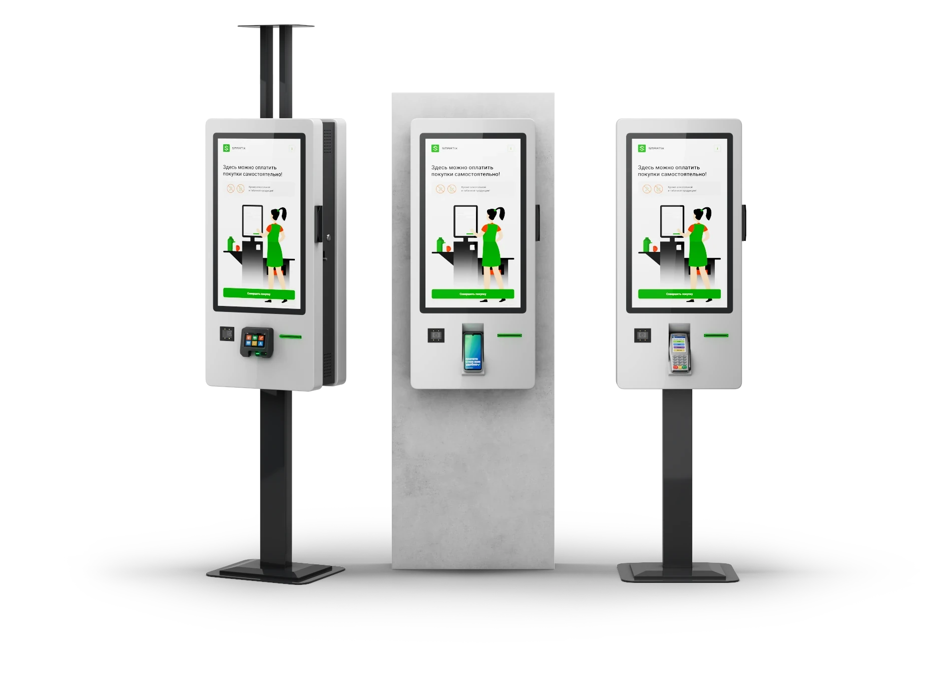 Терминалы самообслуживания TOUCHPLAT Q-60