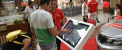 Интерактивный сенсорный стол Smart Table TOUCHPLAT™ для сети «Автомама».