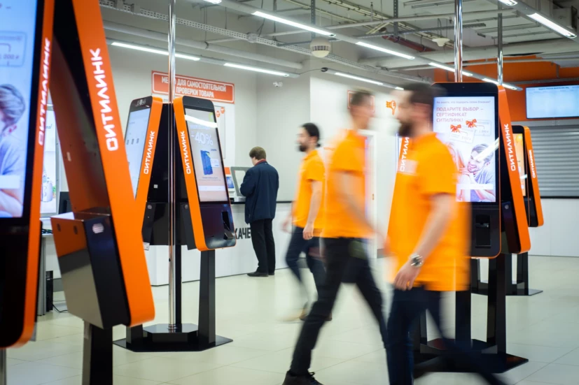 Терминалы самообслуживания в «Ситилинк»